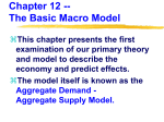 The Basic Macro Model