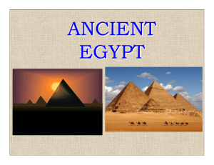 Ancient Egypt Power Point 2