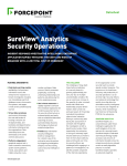 SureView® Analytics Security Operations