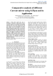 Comparative analysis of different Current mirror using