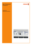 Operating instructions fpr OSRAM DALI Professional Controller