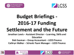 LGSS Finance Seminar - Jon Lewis (PowerPoint format 7MB)