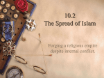 10.2 The Spread of Islam