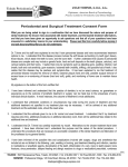 Periodontal and Surgical Treatment Consent Form