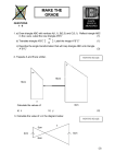 1. a) Draw triangle ABC with vertices A(1,1), B(2,3) and C(3,1