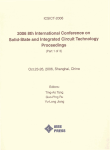 2006 8th International Conference on Solid