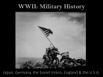 WWII Military History
