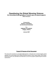 Questioning the Global Warming Science: An Annotated