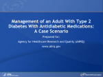 Management of HbA1c in an Adult With Type 2 Diabetes