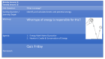 Calculating Energy Notes - Edmonds School District