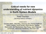 Carbon-nitrogen cycle coupling regulates climate