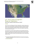 US Army Corps of Engineers Reservoir Operations