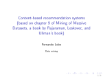 Content-based recommendation systems