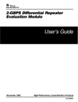 2-GBPS Differential Repeater EVM