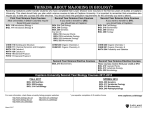 Biology Course Flow Chart