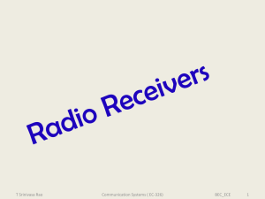 Radio Receivers