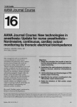 AANA Journal Course, AANA Journal, October 1991