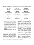 Mapping the Landscape of Human-Level Artificial General Intelligence