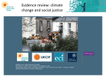 Evidence Review Climate Change and Social Justice