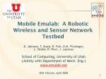 Mobile Emulab: A Robotic Wireless and Sensor Network Testbed