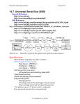 14.7. Universal Serial Bus (USB) Specifications