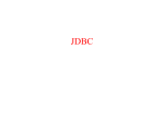JDBC Tutorial