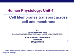 Human-Physiology-Lecture-IV-CellMembranes