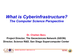 What is Cyberinfrastructure? The Computer Science