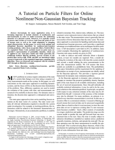 A tutorial on particle filters for online nonlinear/non-gaussian