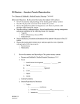 GU System - Handout Female Reproduction