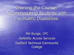 Accommodating Students with Psychiatric Disabilities - NC