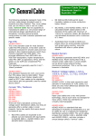 Common Cable Design Standards Used in Australia / NZ men