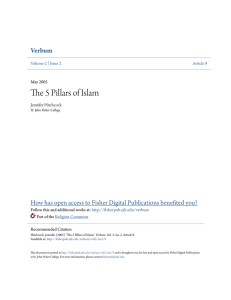 The 5 Pillars of Islam - Fisher Digital Publications
