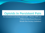 Opioids in Persistent Pain
