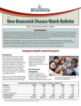 New Brunswick Disease Watch Bulletin