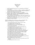 Student Study Guide