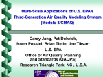 U.S. EPA`s Models-3 : An Integrated “One