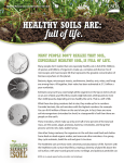 Healthy Soils are: Full of Life - National Resources Conservation