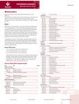Mathematics - VCSU Catalog