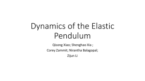 Dynamics of the Elastic Pendulum
