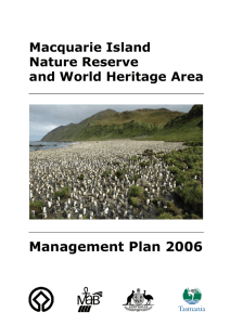 Macquarie Island - Tasmania Parks and Wildlife Service