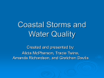 Coastal Storms and Water Quality