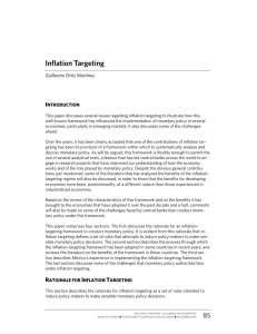 Inflation Targeting