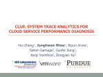CLUE: System Trace Analytics for Cloud Service Performance