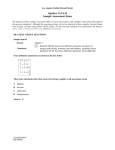 Algebra 1A1/1A2 Sample Assessment Items