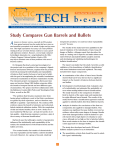 Study Compares Gun Barrels and Bullets