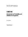 Matlab workbook and tutorials