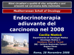 1 - Mediterranean School Of Oncology