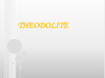 THEODOLITE - scetcivil