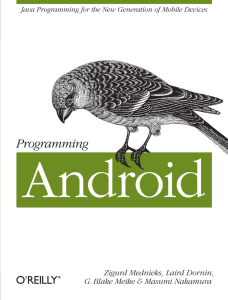 Programming Android